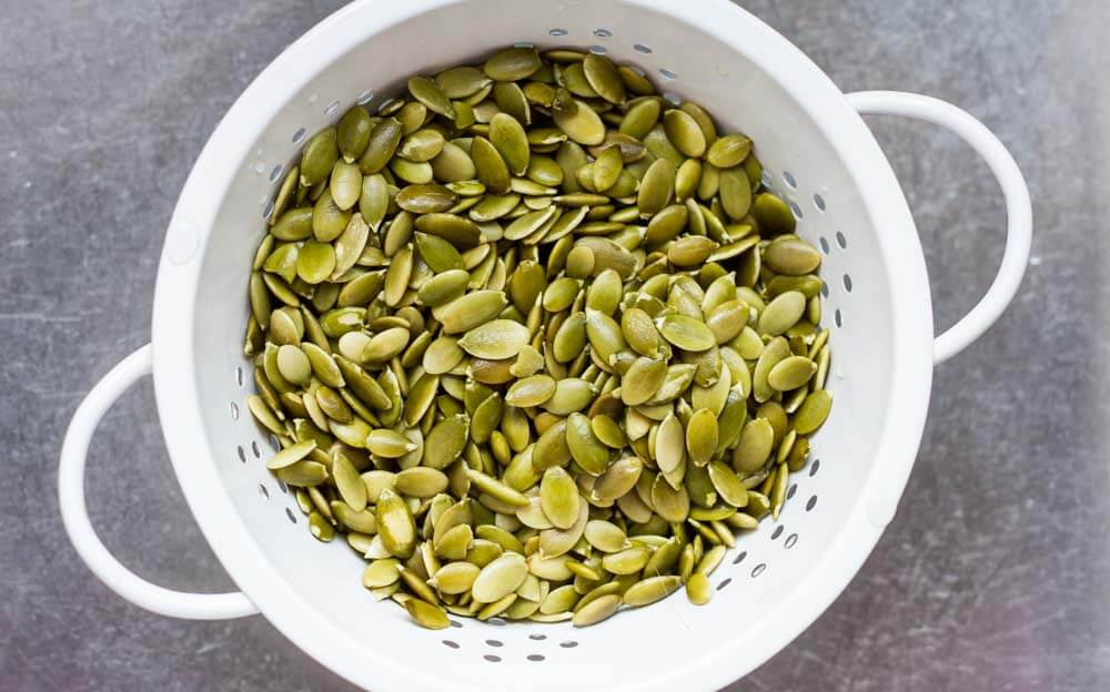 stariner with pumpkin seeds