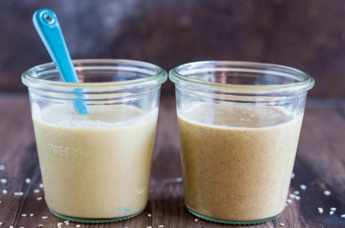 Easy Homemade Tahini Recipe | www.savorylotus.com