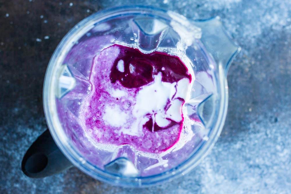 Blueberry Beet Smoothie \\ www.savorylotus.com