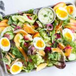 Smoked Trout Salad with Creamy Lemon Dill Dressing \ www.savorylotus.com