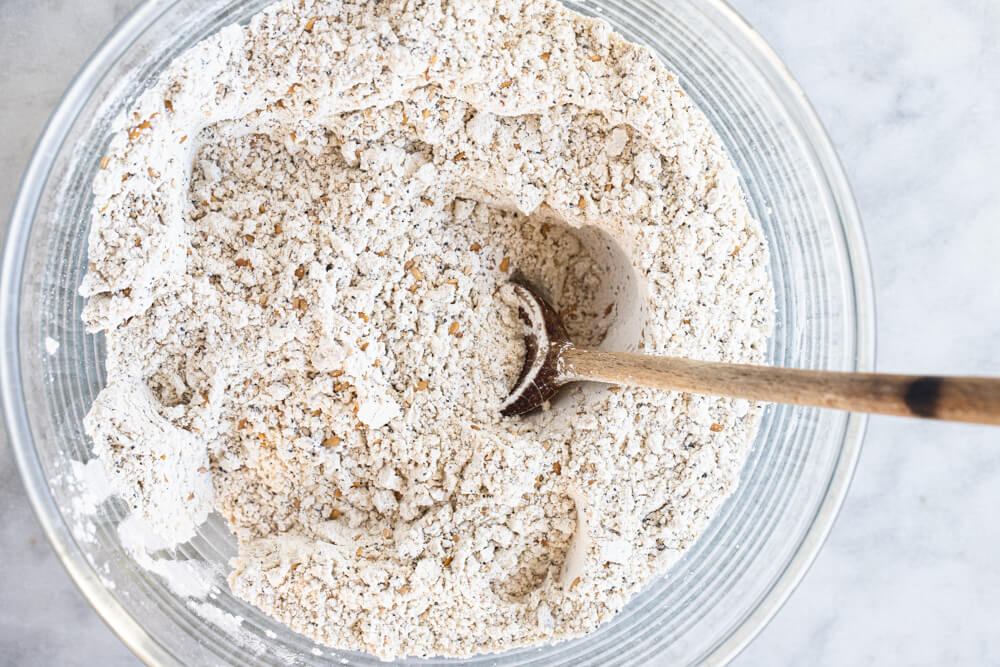 bowl of gluten free flour