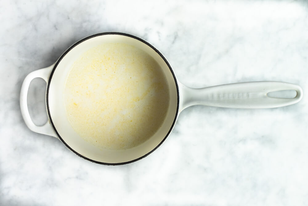 white pot on white counter