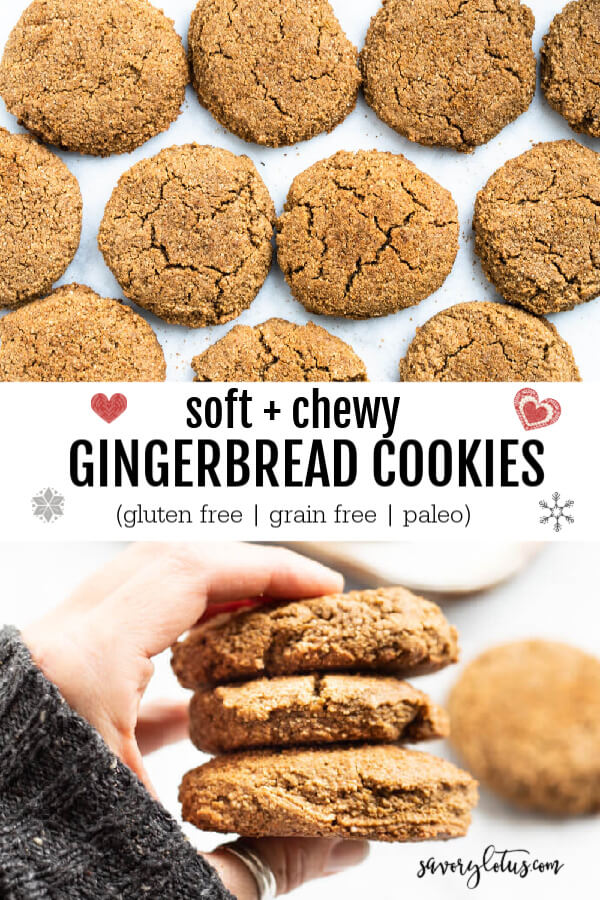 big gingerbread cookies lined up on white tray