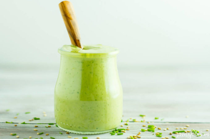 Green Goddess Dressing | www.savorylotus.com