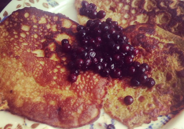 The Perfect Grain Free Pumpkin Pancake