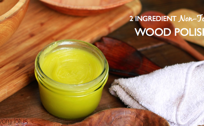 non-toxic wood polish, DIY, beeswax