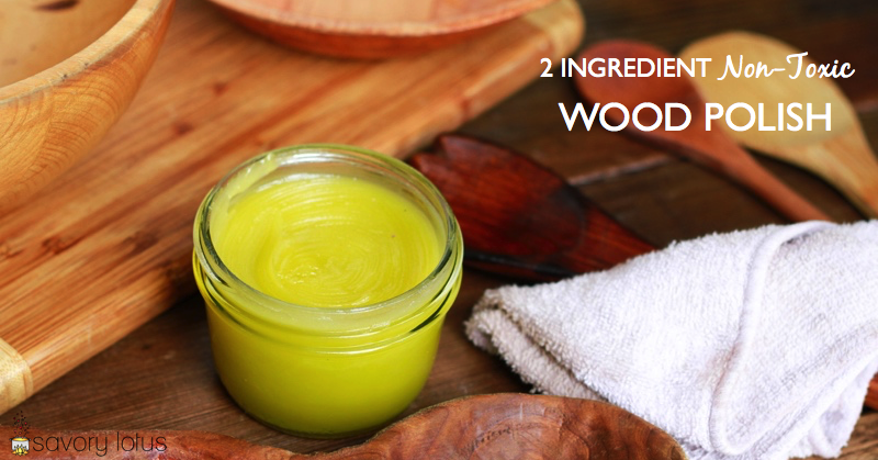 non-toxic wood polish, DIY, beeswax