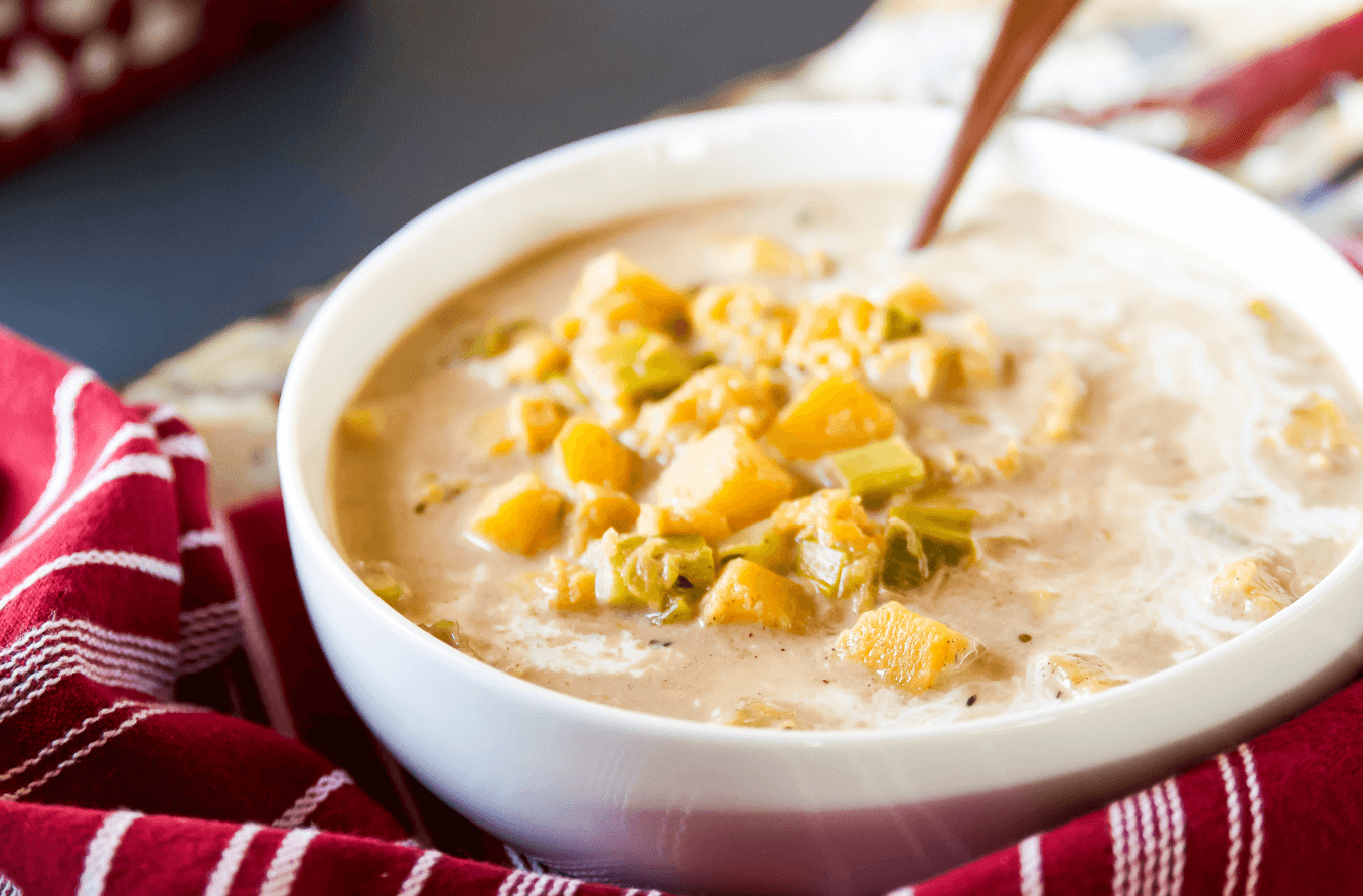 30 Easy Whole30 Soup Recipes | easy coconut butternut squash soup