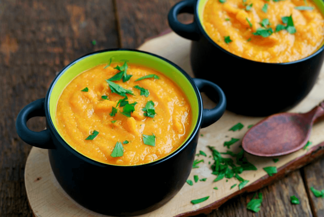 30 Easy Whole30 Soup Recipes | easy roasted vegetable soup - savory lotus