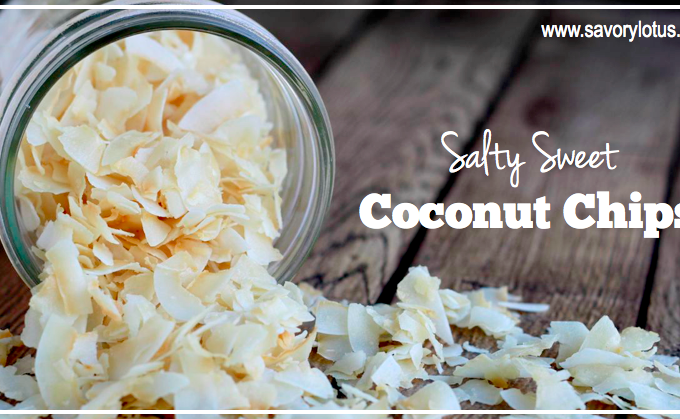 coconut chips, coconut