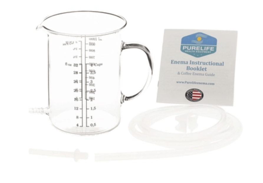 glass enema bucket